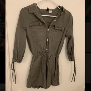 H&M Olive Green Romper
